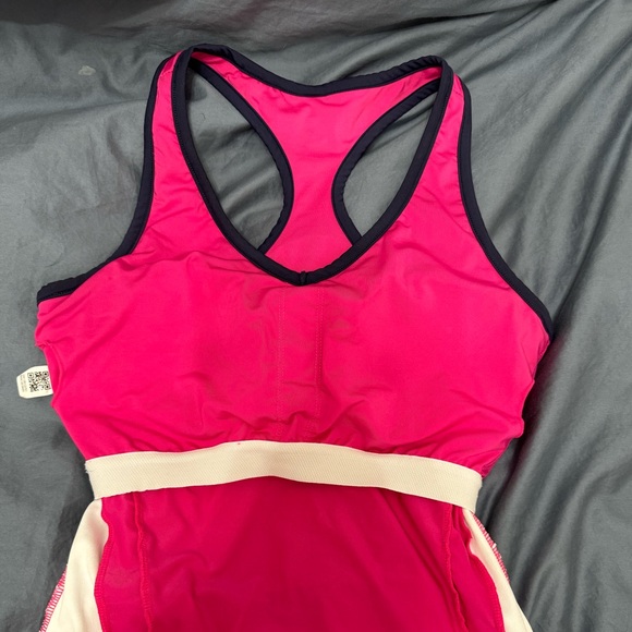 Fila pink & white work out tank, size XS - Picture 5 of 5
